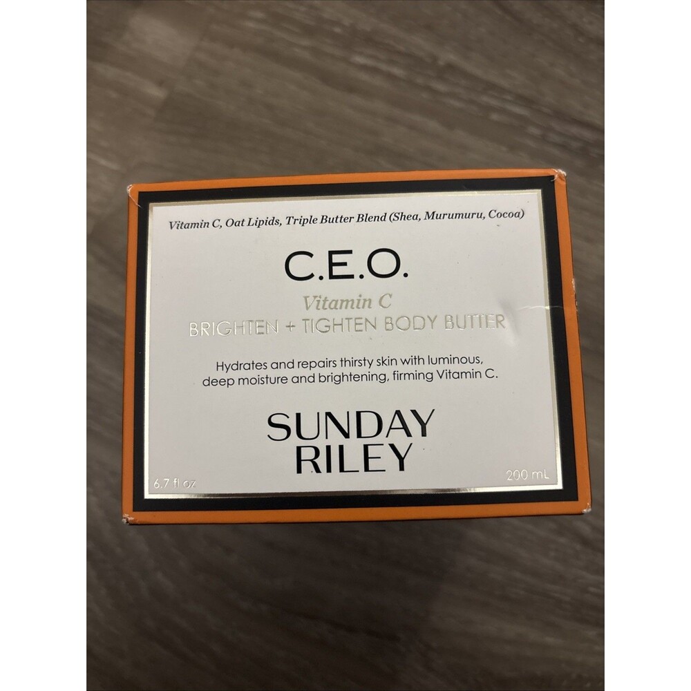 Sunday Riley 6.7 oz C.E.O. Vitamin C Brighten + Tighten Body Butter